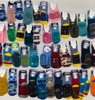 Шкарпетки махрові дитячі звичайні і із стопиками